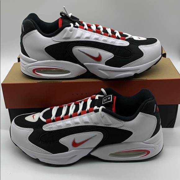 NIKE AIR MAX TRIAX White/University Red-Black men’ - Picture 14 of 16